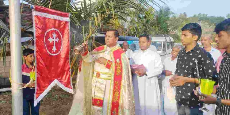 തിരുനാൾ കൊടിയേറി.