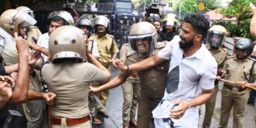 പാലക്കാട്‌ SPഓഫീസ് മാർച്ച്‌-