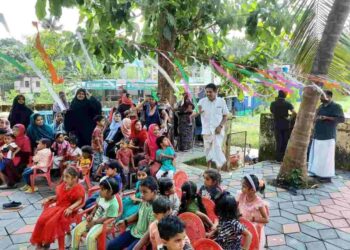 അങ്കണവാടിയിൽ പ്രവേശനോത്സവം