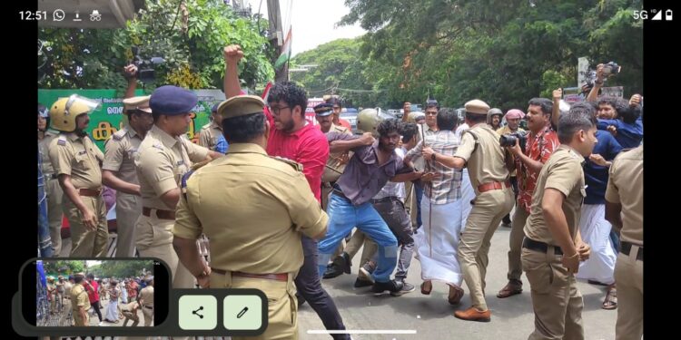 പ്രതിഷേധമിരമ്പി ഫ്രറ്റേണിറ്റി ബഹുജന മാർച്ച്