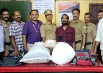 ഒലവക്കോട് റെയിൽവേ സ്റ്റേഷനിൽ 21 കിലോ കഞ്ചാവ് പിടികൂടി