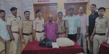റെയില്‍വേ സ്റ്റേഷനില്‍ കഞ്ചാവ് വേട്ട: മധ്യവയസ്‌കന്‍ പിടിയില്‍