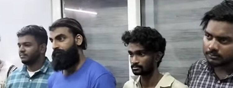 45.9 ഗ്രാം എം.ഡി.എം.എയുമായി അഞ്ച് യുവാക്കള്‍ പിടിയില്‍.