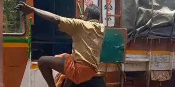 മദ്യപിച്ച്‌ ലക്കുകെട്ട് ഡ്രൈവിംഗ്; ഡ്രൈവറെ പിടികൂടി നാട്ടുകാര്‍