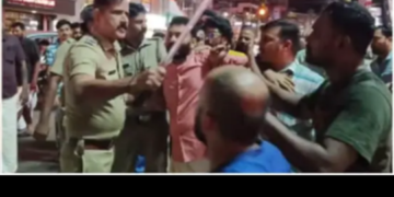 കുഴിയില്‍ വീണ് വിമുക്തഭടൻ മരിച്ച സംഭവം : യൂത്ത് കോണ്‍ഗ്രസ് പ്രതിഷേധത്തിൽ വാക്കേറ്റം