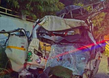 കഞ്ചിക്കോട് വാഹനാപകടം, ഒരാൾ മരിച്ചു