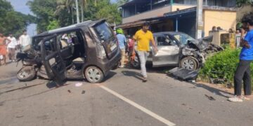 കോട്ടായില്‍ വാഹനാപകടത്തില്‍ വയോധികയ്ക്ക് ഗുരുതരമായ പരിക്ക്.
