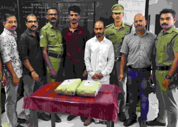 കഞ്ചാവുമായി ഒറ്റപ്പാലത്ത് രണ്ട് ജാർഗണ്ട് സ്വദേശികൾ പിടിയിൽ