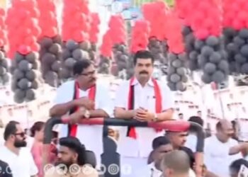 ശക്തി തെളിയിക്കാന്‍ റോഡ് ഷോയുമായി പി.വി അന്‍വർ