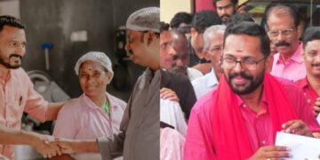 പി സരിനും , രാഹുല്‍ മാങ്കൂട്ടത്തിലും നാമനിര്‍ദേശ പത്രിക സമര്‍പ്പിച്ചു.
