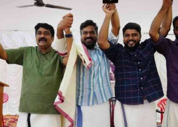 മുന്‍ യൂത്ത് കോണ്‍ഗ്രസ് നേതാവ് എ കെ ഷാനിബ് എല്‍ഡിഎഫ് വേദിയിൽ