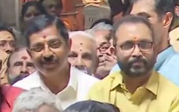 കല്പാത്തി രഥോത്സവത്തിന് ഇന്ന് കൊടിയേറി; സ്ഥാനാര്‍ഥികള്‍ ക്ഷേത്രത്തിൽ