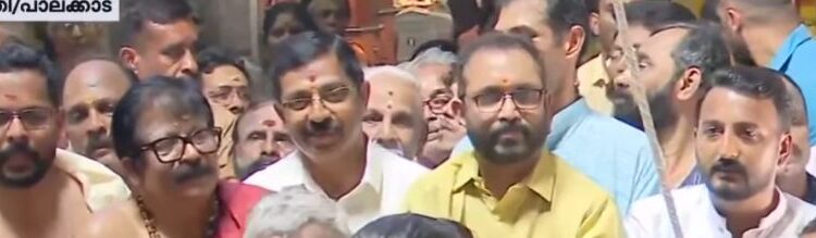 കല്പാത്തി രഥോത്സവത്തിന് ഇന്ന് കൊടിയേറി; സ്ഥാനാര്‍ഥികള്‍ ക്ഷേത്രത്തിൽ