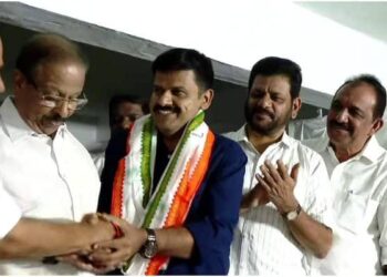 സന്ദീപ് വാര്യരുടെ കോണ്‍ഗ്രസ് പ്രവേശനം; ചര്‍ച്ചകള്‍ക്ക് നേതൃത്വം നല്‍കിയത് ബെന്നി ബെഹ്നാൻ,