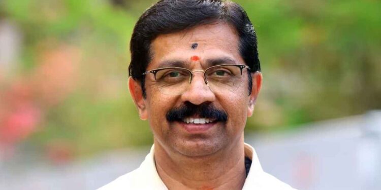 സന്ദീപ് വാര്യര്‍ പാര്‍ട്ടി വിട്ടതില്‍ സന്തോഷമുണ്ടെന്ന് സി കൃഷ്ണകുമാര്‍