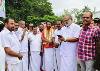 രാഹുൽ മാങ്കുട്ടത്തിൽ ൻ്റെ   നന്ദി പര്യടനം താണാവ് ജംഗ്ഷനിൽ നിന്നും  ആരംഭിച്ചു