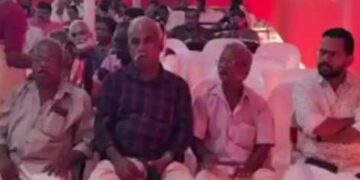 സിപിഎം ഒറ്റപ്പാലം ഏരിയ സമ്മേളനത്തിൽ അപ്രതീക്ഷിത അതിഥിയായി എത്തി പി. സരിൻ.