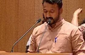 രാഹുല്‍ മാങ്കൂട്ടത്തില്‍ സത്യപ്രതിജ്ഞ ചെയ്തു.