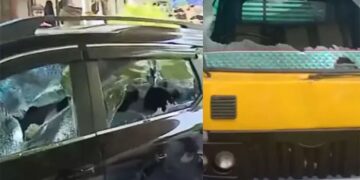 വിവാഹ ഡ്രസ് കോഡിന് പണം നല്‍കിയില്ല; വീട്ടുമുറ്റത്ത് നിര്‍ത്തിയിട്ട എട്ടു വാഹനങ്ങള്‍ തകർത്തു;