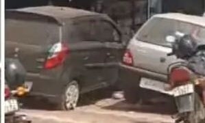 നിയന്ത്രണം തെറ്റിയെത്തിയ കാര്‍ രണ്ട് കാറുകളിലിടിച്ച ശേഷം ഷോപ്പിലേക്ക് പാഞ്ഞുകയറി;