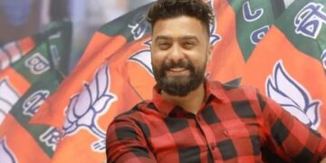 പ്രശാന്ത് ശിവന് ബിജെപി ജില്ലാ ഓഫീസില്‍ വന്‍ സ്വീകരണം