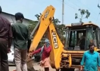 കഞ്ചിക്കോട് ഗെയില്‍ പൈപ്പ് ലൈൻ പൊട്ടി; വലിയ അപകടം ഒഴിവായത് ഭാഗ്യത്തിന്