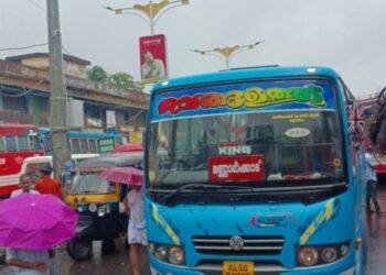 ബസിന്റെ ഡോർ ശരീരത്തിൽ തട്ടി അപകടം; മണ്ണാർക്കാട് എംപ്ലോയ്മെൻറ് ഓഫീസർ മരിച്ചു