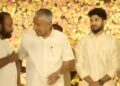 എ.വി. ഗോപിനാഥന്റെ മകളുടെ വിവാഹത്തിൽ പങ്കെടുത്ത് മുഖ്യമന്ത്രി