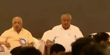 മലമ്പുഴയിൽ മുഖ്യമന്ത്രി പങ്കെടുത്ത വേദിക്ക് സമീപം തീപ്പൊരിയും പുകയും