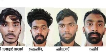 വാളയാറിൽ 25 കിലോ കഞ്ചാവുമായി 4 പേർ പിടിയിൽ