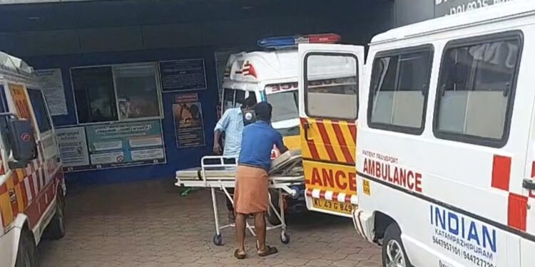 വാഹന അപകടത്തിൽ സ്കൂൾ കുട്ടികൾക്ക് പരിക്ക്