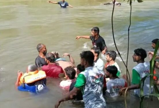 കണ്ണംകുണ്ട് പാലത്തിൽ നിന്ന് ഒഴുക്കില്‍പ്പെട്ട യുവാവിന് ദാരുണാന്ത്യം