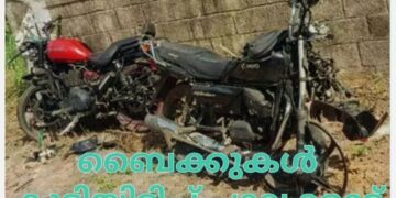 ബൈക്കുകൾ കൂട്ടിയടിച്ച് പാലക്കാട് സ്വദേശി ഉൾപ്പെടെ മൂന്ന് പേർ മരിച്ചു