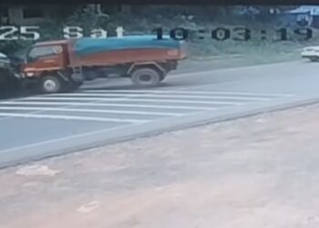 നിയന്ത്രണം വിട്ട ടിപ്പര്‍ കാറിലും ഓട്ടോറിക്ഷയിലും ഇടിച്ചു; അഞ്ചു പേര്‍ക്ക് പരിക്ക്