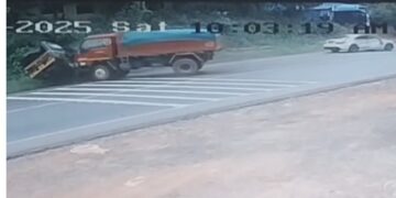 നിയന്ത്രണം വിട്ട ടിപ്പര്‍ കാറിലും ഓട്ടോറിക്ഷയിലും ഇടിച്ചു; അഞ്ചു പേര്‍ക്ക് പരിക്ക്
