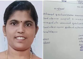 കോണ്‍ഗ്രസില്‍ പ്രതിഷേധം പരസ്യമാക്കി വനിതാ കൗണ്‍സില‌ർ രാജിവച്ചു.