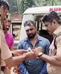 പൊലീസ് പിന്തുടരുന്നതിനിടെ ബൈക്കിലെ പെട്രോള്‍ തീര്‍ന്നു!  150 ഗ്രാം എംഡിഎംഎയുമായി യുവാവ് പിടിയില്‍