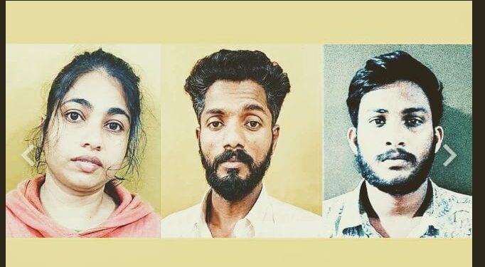 ലോഡ്‌ജ്‌ മുറിയിൽനിന്ന് മയക്കുമരുന്നും കഞ്ചാവുമായി മൂന്നുപേർ അറസ്റ്റിൽ