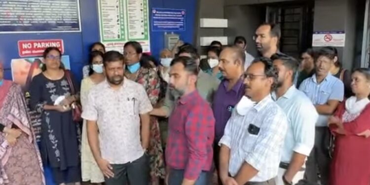 ഡോക്ടർമാരുടെ സസ്പെൻഷൻ അന്യായമെന്ന്ഡോക്ടർമാരുടെ സംഘടന