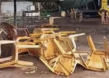 പട്ടാമ്പിയിൽ ശാസ്ത്രമേള നടക്കുന്നതിനിടെ പന്തൽ തകർന്ന് വീണു