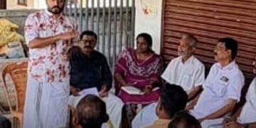 രാഹുല്‍ മാങ്കൂട്ടത്തിലിനൊപ്പം വേദി പങ്കിട്ട് സിപിഐഎം ജനപ്രതിനിധിയും