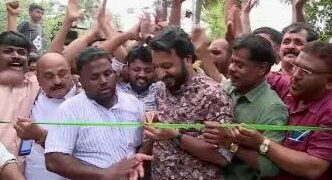 റോഡ് ഉദ്ഘാടനത്തിനെത്തിയ രാഹുലിനെതിരേ ഡിവൈഎഫ്‌ഐ, ബിജെപി പ്രതിഷേധം;