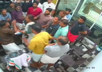 സിപിഎം നേതാക്കള്‍ വ്യാപാരിയെ കടയില്‍ കയറി മര്‍ദിച്ചതായി പരാതി