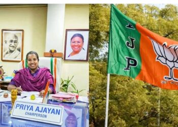 ബിജെപിക്കുള്ളിലെ പ്രതിസന്ധി-  മുൻ ചെയർപേഴ്സൺ പ്രിയ അജയൻ രാഷ്ട്രീയത്തിൽ നിന്ന് പിന്മാറി