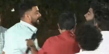 ചർച്ചക്കിടെ ഏറ്റുമുട്ടി പ്രശാന്ത് ശിവനും ആർഷോയും; സംഘർഷം,