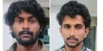 മൊബൈൽ ഷോപ്പിലെ മോഷണം;രണ്ട് പേർ പിടിയിൽ