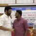രാഹുൽ മാങ്കൂട്ടത്തിലും വികെ ശ്രീകണ്ഠൻ എംപിയും ഒരേ വേദിയിൽ