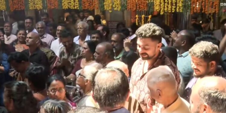 കൽപ്പാത്തിയിൽ രാഹുൽ മാങ്കൂട്ടത്തിലിനൊപ്പം പ്രശാന്ത് ശിവനും കൃഷ്ണകുമാറും