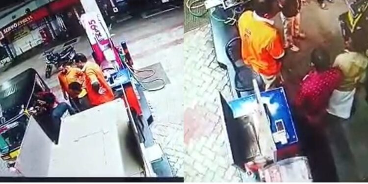 പെട്രോൾ പമ്പിന് തീവയ്ക്കാൻ ശ്രമമെന്ന് പരാതി