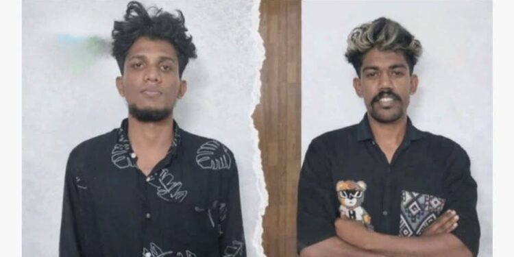 വടക്കഞ്ചേരിയിൽ എംഡിഎംഎയുമായി രണ്ട് യുവാക്കൾ പിടിയിൽ